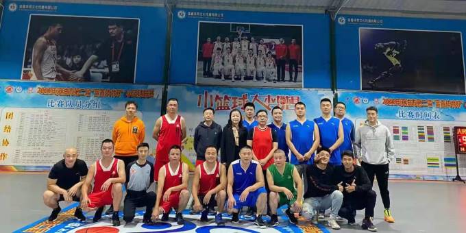 江油法院与国网江油市供电公司举办篮球友谊赛